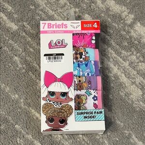 L.O.L. Surprise! Girls' Briefs Set - Colorful Designs